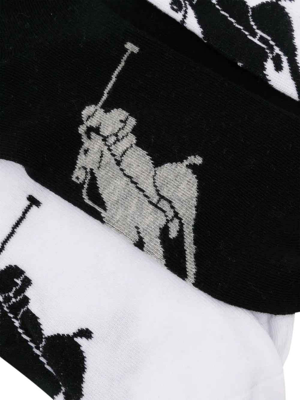Meias Polo Pony com estampa (conjunto de três)
