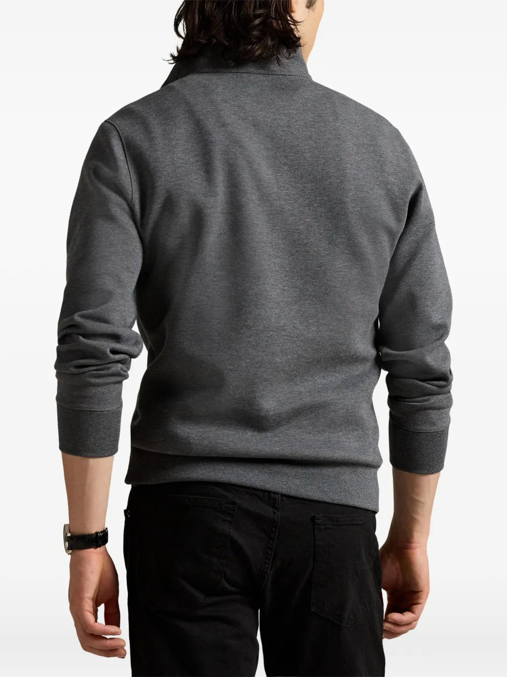 pulôver de lã com zíper