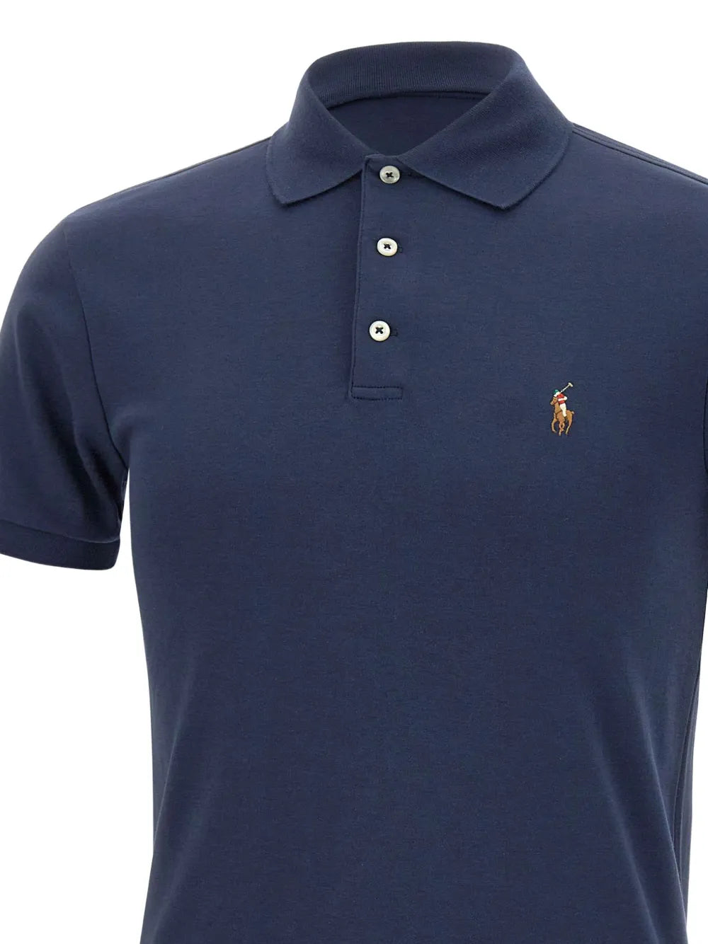 Camisa polo bordada com pônei Polo