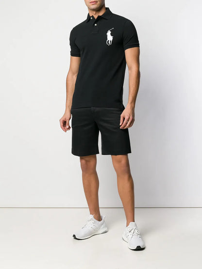 camisa polo bordada com logotipo