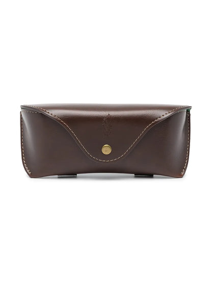 óculos de sol com armação redonda