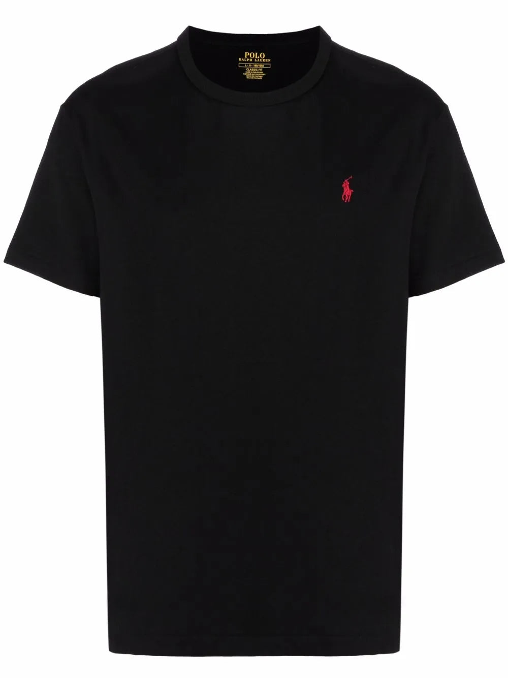 camiseta com logotipo bordado