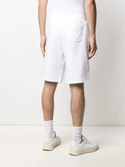 shorts com estampa de logotipo