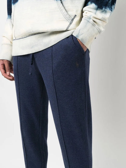 calças de moletom melange de corte justo