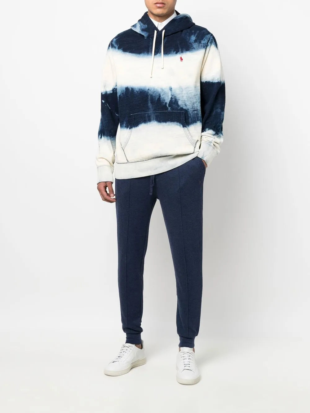 calças de moletom melange de corte justo