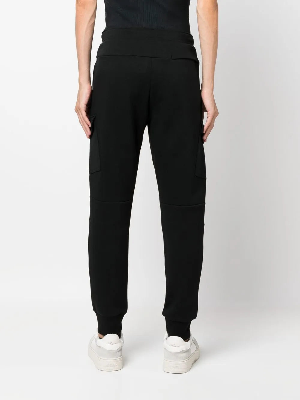 calças de moletom cargo com bolso