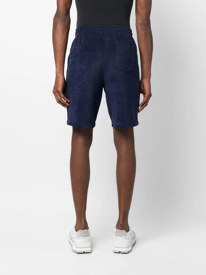 Shorts Terry com cordão na cintura