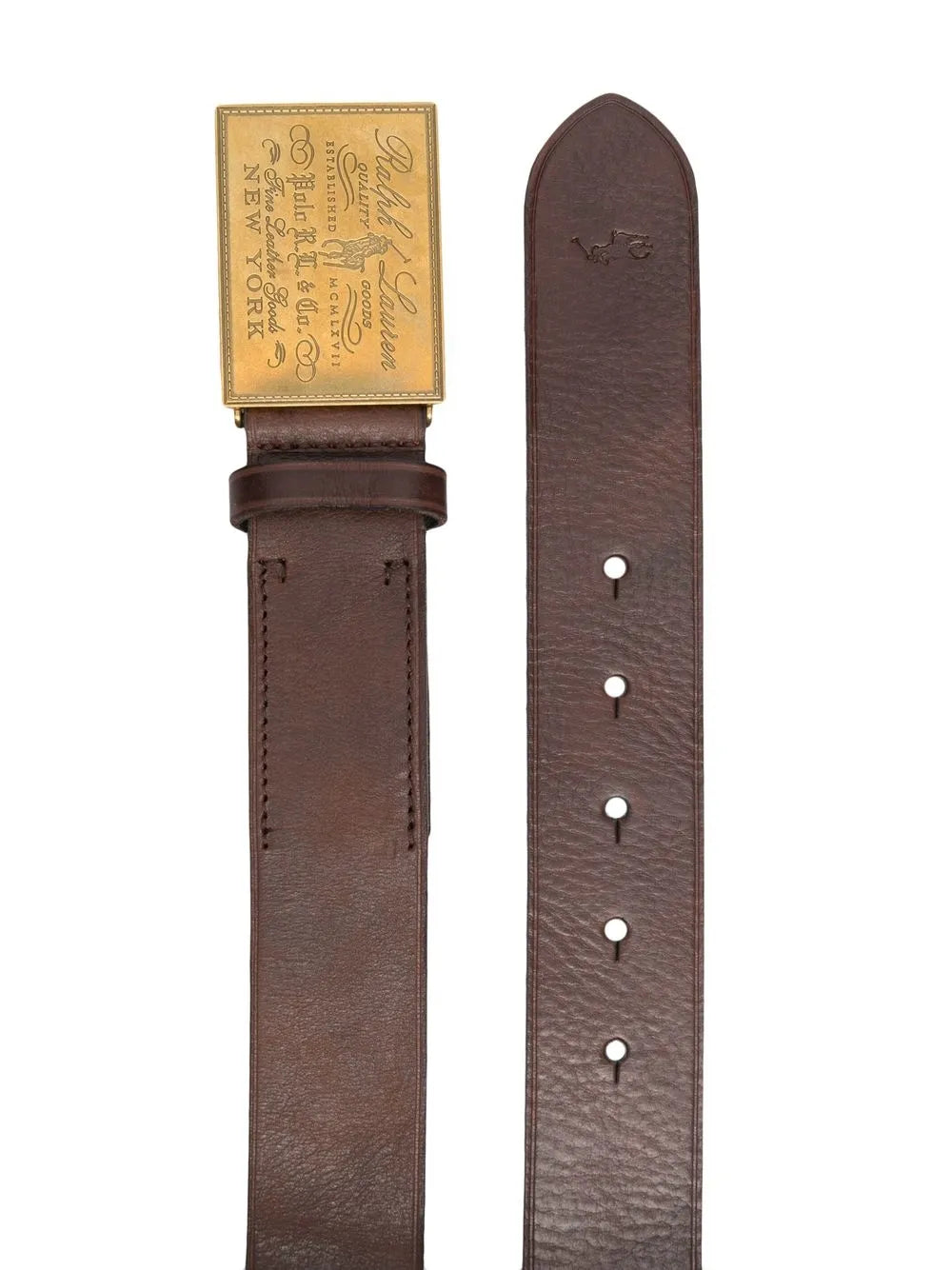 Cinto de couro Polo Heritage