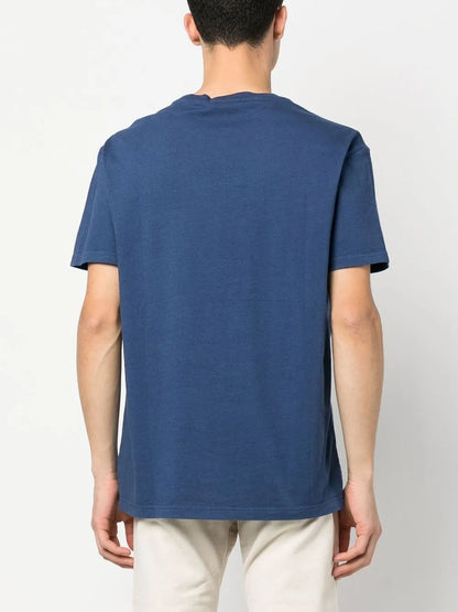 Camiseta com bolso no peito 'Polo Pony'