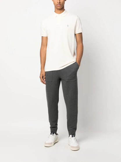 Calça esportiva bordada Polo Pony