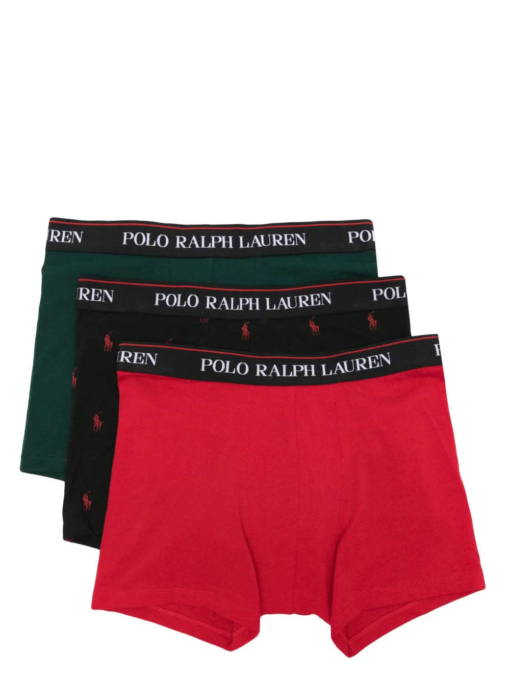 cós elástico com logotipo em algodão stretch (pacote com três)