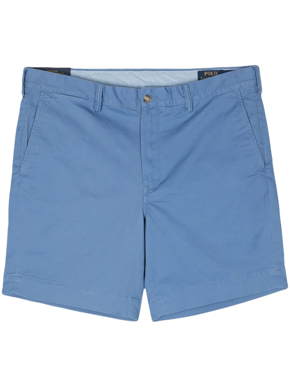 shorts chino com logotipo bordado