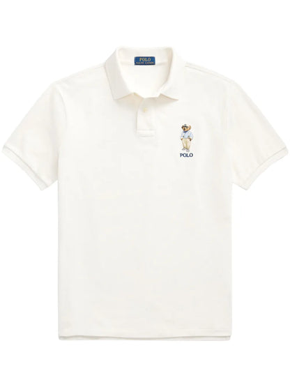 Camisa polo de algodão Polo Bear