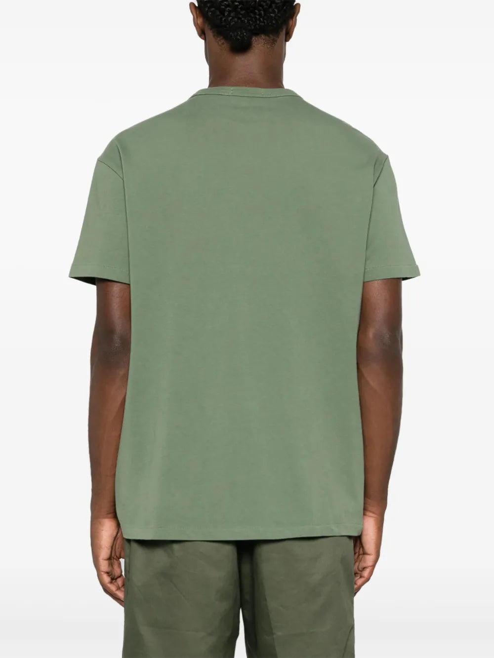 Camiseta de algodão bordada Polo Pony