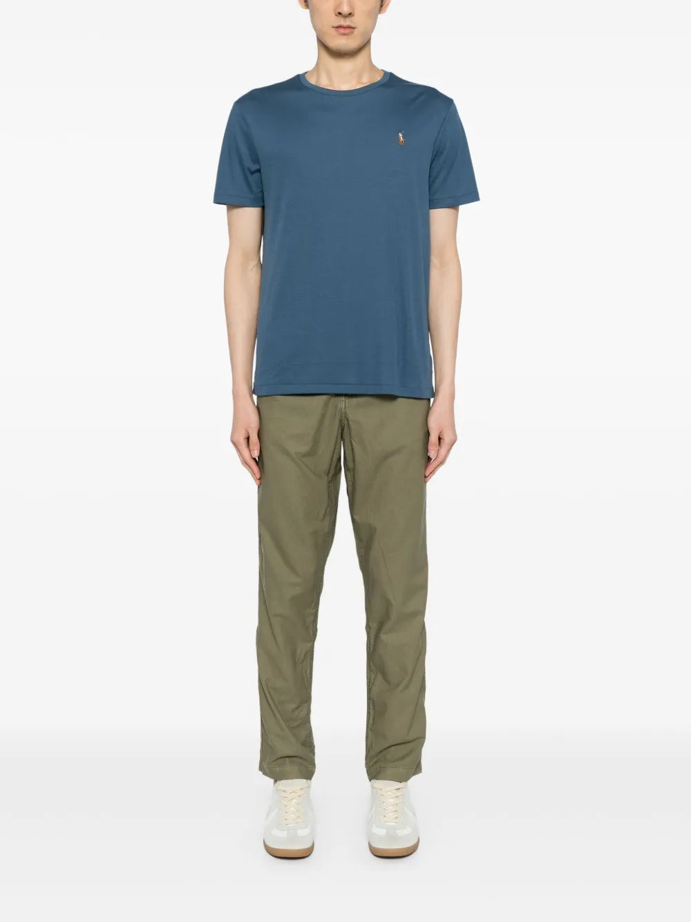 camiseta de algodão de manga curta