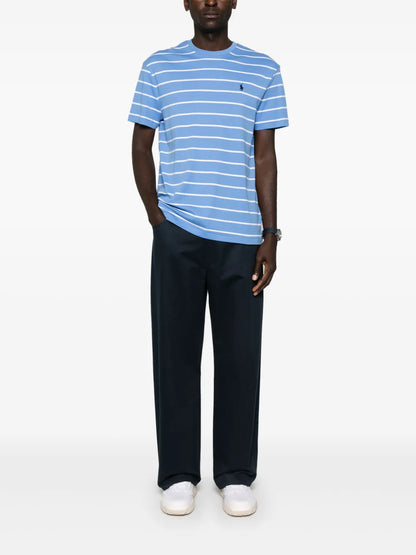 Camiseta listrada com motivo de pônei Polo