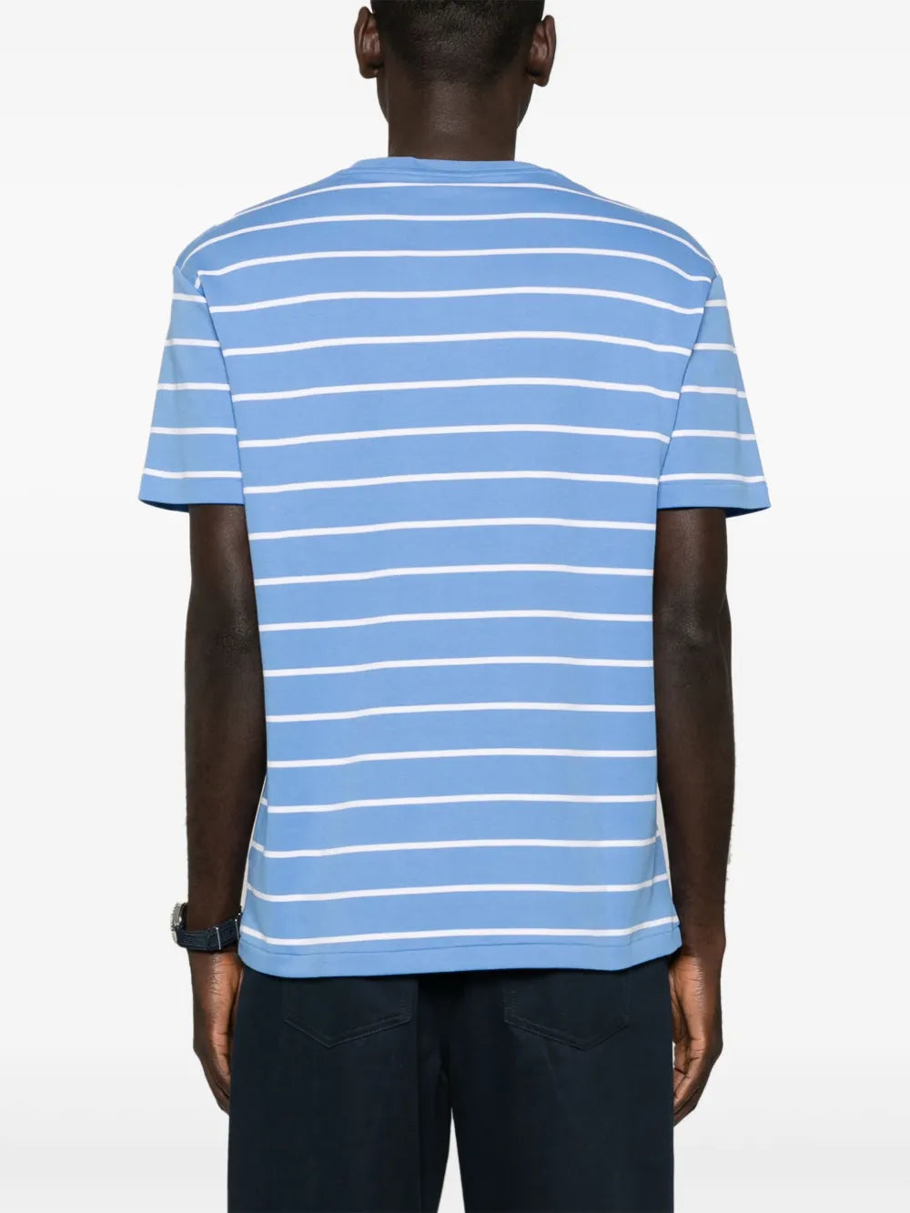 Camiseta listrada com motivo de pônei Polo