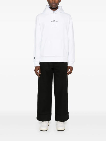 moletom com capuz bordado com logotipo