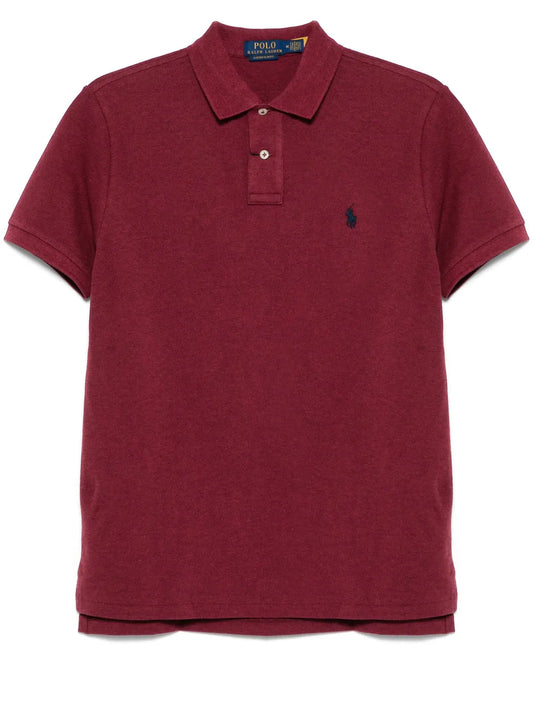 Camisa polo bordada com pônei Polo