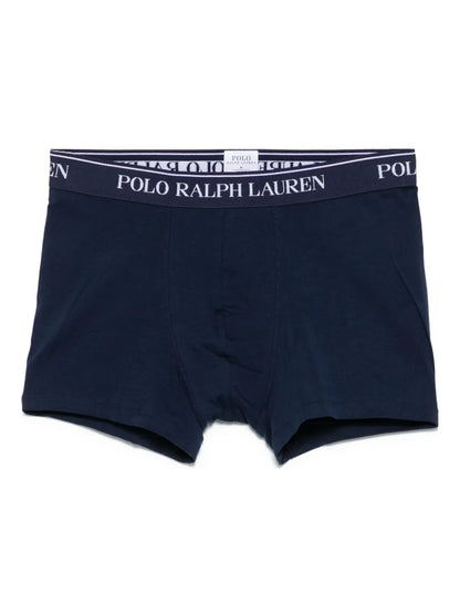 boxers com cós com logotipo (pacote com cinco)