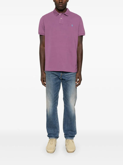 Camisa polo bordada com pônei Polo