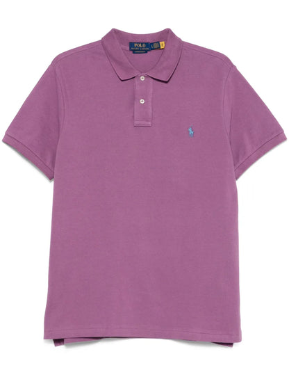 Camisa polo bordada com pônei Polo