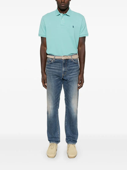 Camisa polo bordada com pônei Polo