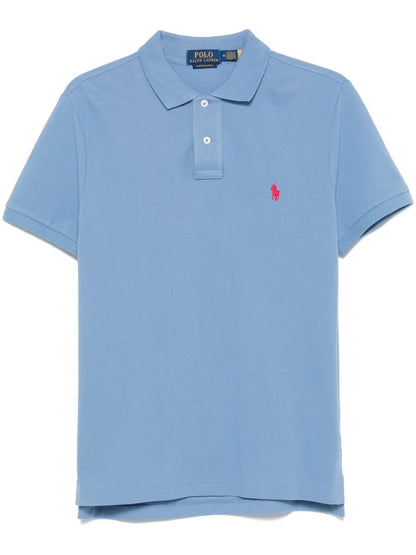 Camisa polo bordada com pônei Polo