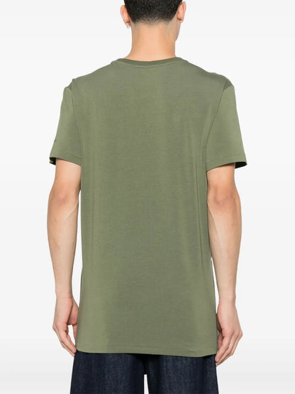 camisetas com estampa de logotipo (pacote com três)