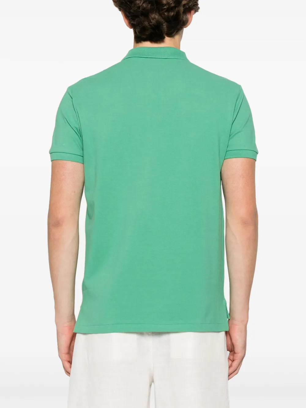 camisa polo em piqué