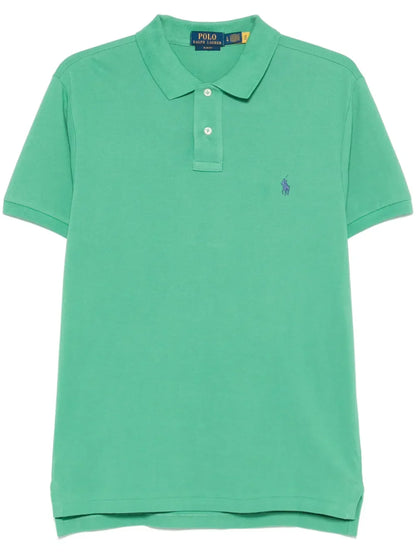 camisa polo em piqué