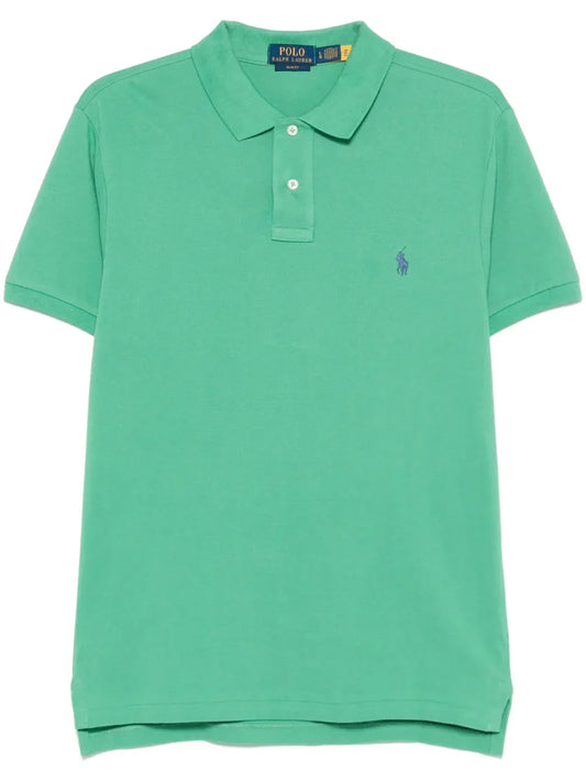 camisa polo em piqué