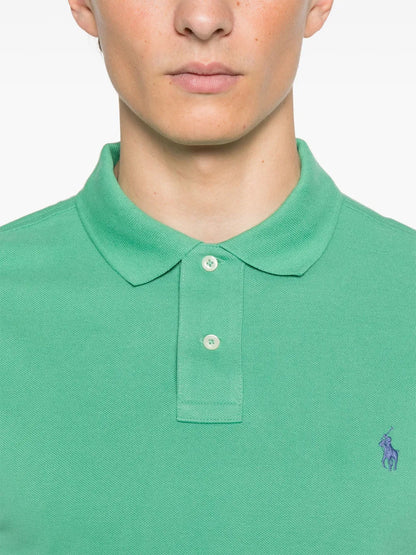 camisa polo em piqué