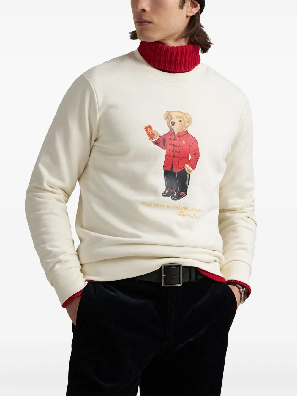 Suéter Polo Bear Ano Novo Lunar