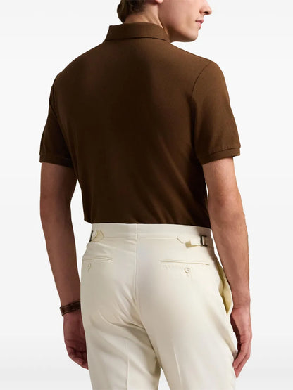 Camisa polo com apliques de pônei Polo