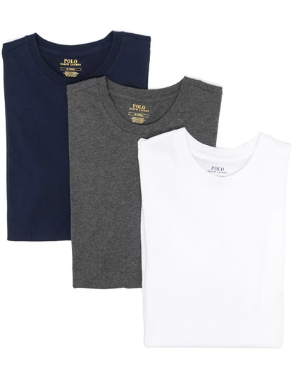 camiseta de algodão (pacote com três)