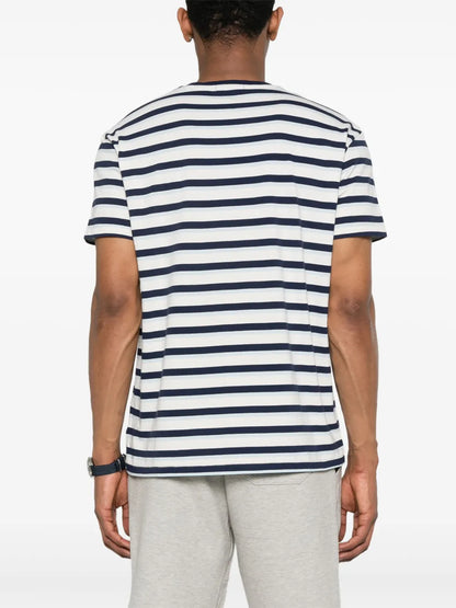 camiseta listrada de malha