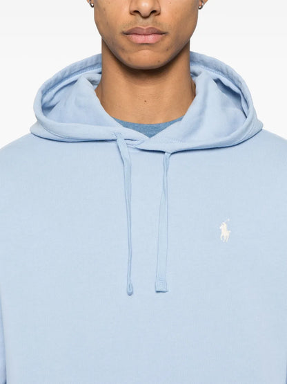 Moletom com capuz e estampa de polo e pônei