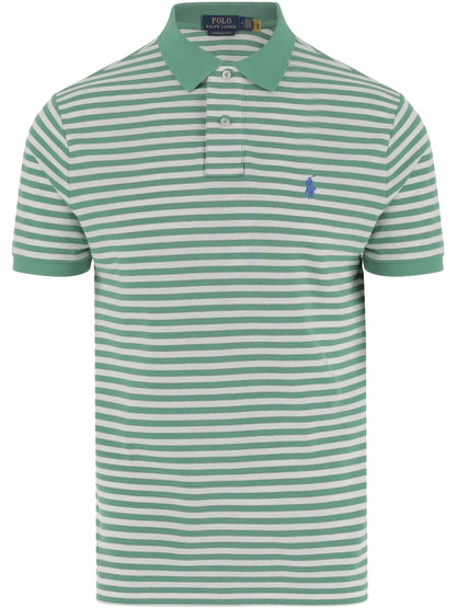 camisa polo de algodão