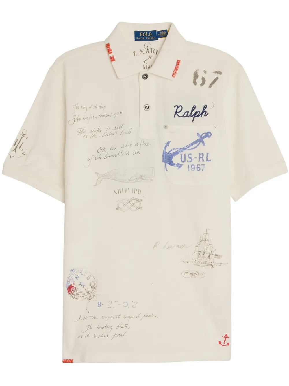 Camisa polo artesanal