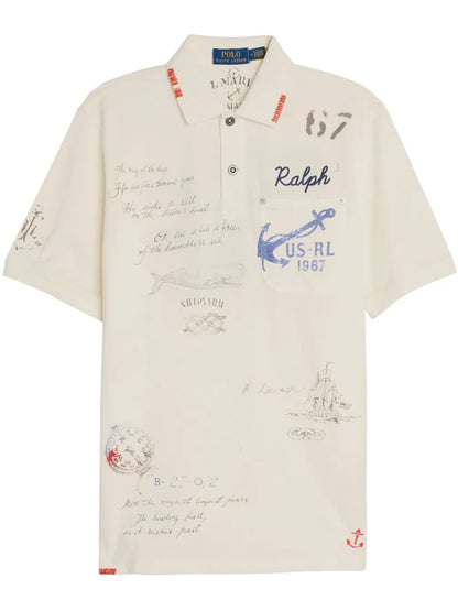 Camisa polo artesanal