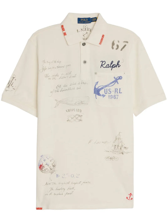 Camisa polo artesanal