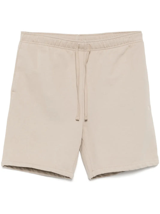 shorts com logotipo bordado