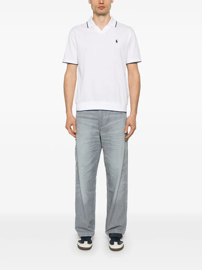 Camiseta bordada Polo Poney