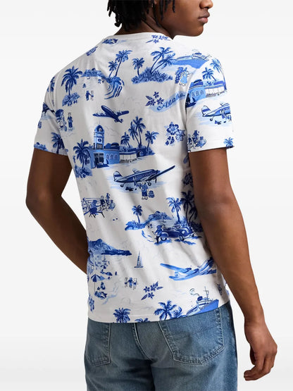 Camiseta com estampa de Natal