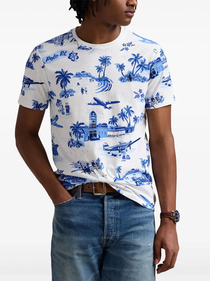 Camiseta com estampa de Natal