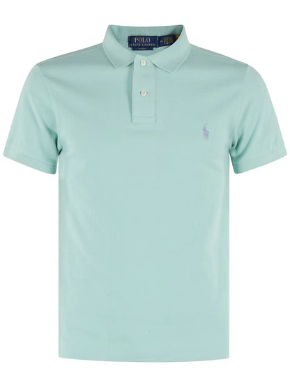 camisa polo de algodão