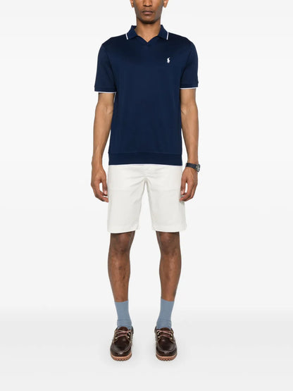 camiseta de algodão elástico