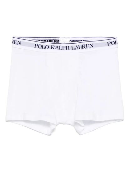boxers com cós com logotipo (pacote com três)
