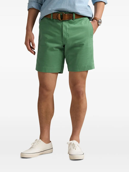 shorts chino de corte justo